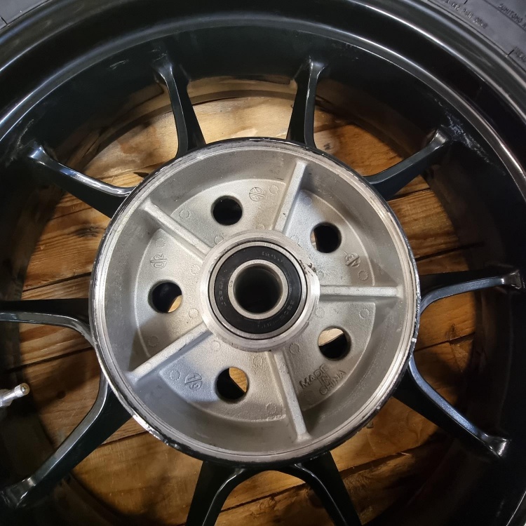 Indian FTR 1200 pair of wheels and tyres